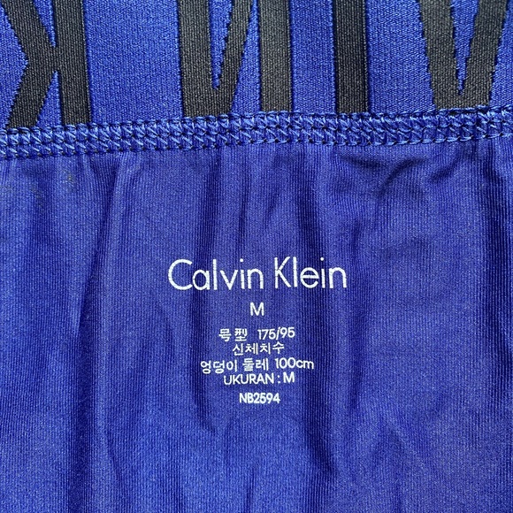 Blue Calvin Klein Medium Men’s Underwear - Picture 3 of 3
